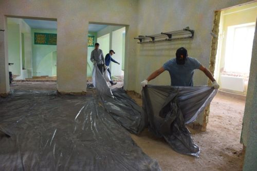 В центральной мечети с 30-летней историей начался капитальный ремонт