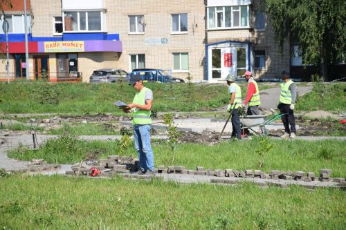 Дамир Ишкинеев посетил объекты строительства и капитального ремонта