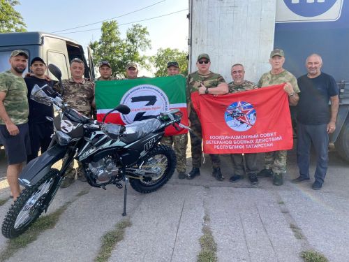 Фонд «Всё для Победы Нурлат» доставил 20 тонн гуманитарного груза бойцам на передовую