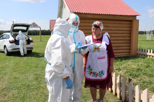 В Нурлате прошли Межрегиональные командно-штабные учения по ликвидации очага чумы мелких жвачных животных