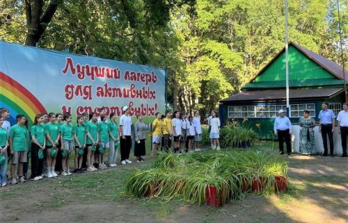 В лагере «Заречный» завершилась вторая летняя смена