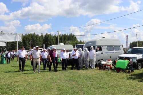В Нурлате прошли Межрегиональные командно-штабные учения по ликвидации очага чумы мелких жвачных животных