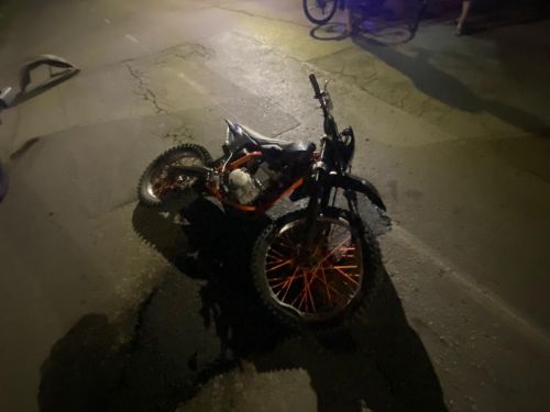 В Нурлате произошло ДТП с участием несовершеннолетнего питбайкера