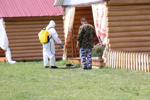 В Нурлате прошли Межрегиональные командно-штабные учения по ликвидации очага чумы мелких жвачных животных