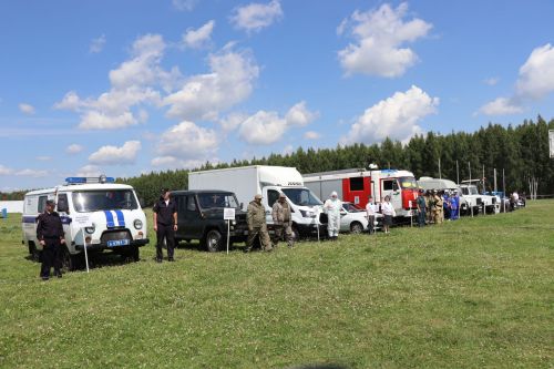 В Нурлате прошли Межрегиональные командно-штабные учения по ликвидации очага чумы мелких жвачных животных