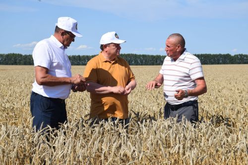В Нурлатском районе стартовала уборочная кампания