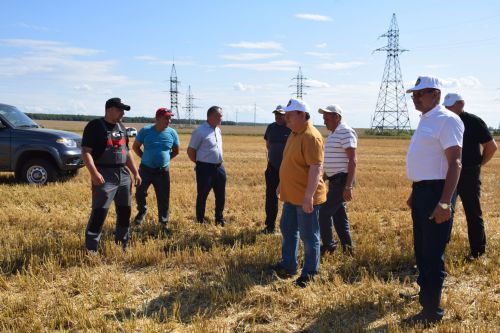 В Нурлатском районе стартовала уборочная кампания