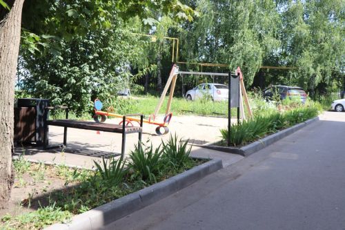 Двор обрел комфорт благодаря программе «Наш двор»