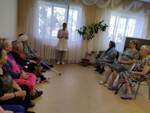 Профилактика инфаркта: в Нурлатском доме-интернате учат беречь здоровье