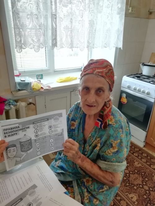 «Школа безопасности»: как нурлатским пенсионерам пережить жару