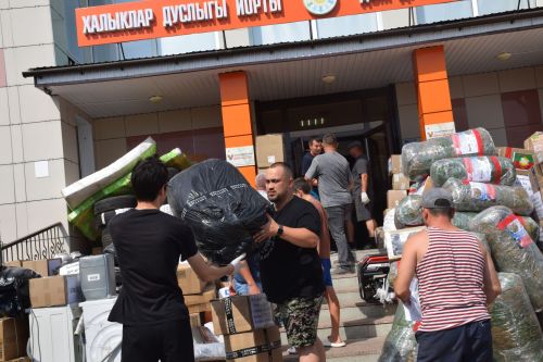 «Боевое братство» совершили 37-ю гуманитарную миссию в зону спецоперации