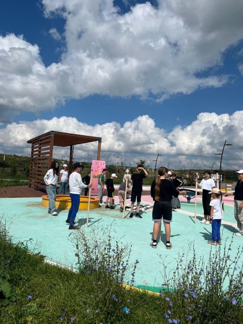 В ландшафтном парке «Кондурча» прошла анимационная программа для детей