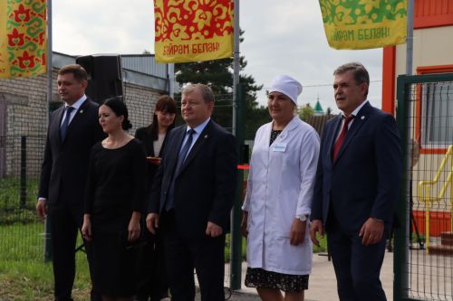 В селе Курманаево Нурлатского района завершилось строительство нового ФАП