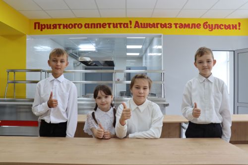 В Старо-Челнинской школе открылся современный пищеблок после капитального ремонта