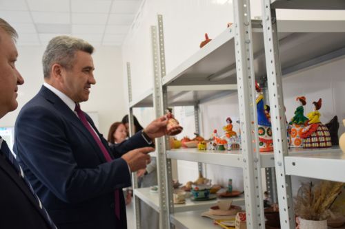 Министр образования и науки Татарстана Ильсур Хадиуллин с рабочим визитом посетил Нурлат