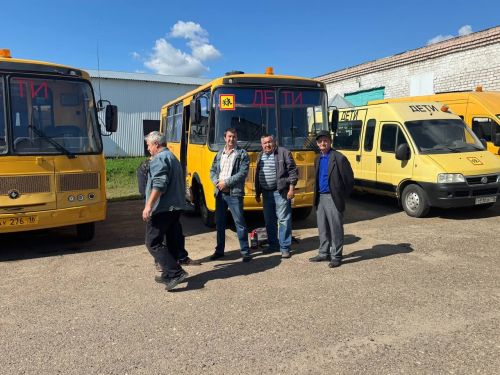 Автопарк Нурлатского района готов к новому учебному году