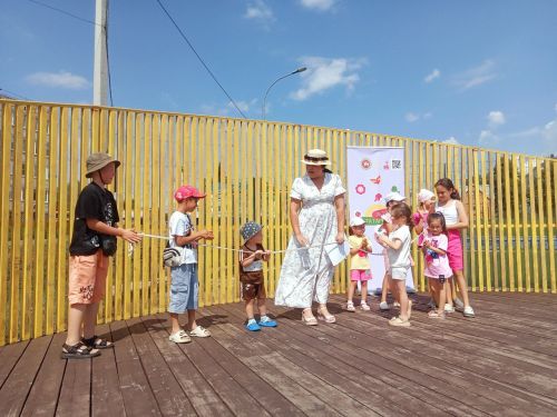 В микрорайоне Сахароваров прошли «Игры народов России»
