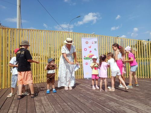 В микрорайоне Сахароваров прошли «Игры народов России»