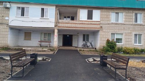 Во дворах на Ленинградской в Нурлате завершились работы по программе «Наш двор»