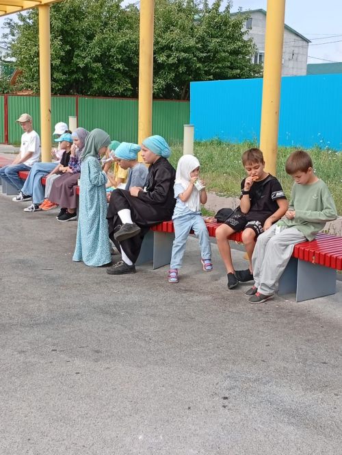 В мечети микрорайона сахароваров Нурлата проходят летние курсы для детей