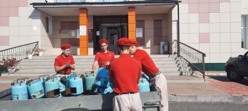 Юнармейцы из Нурлата отправили 40 печей для поддержки бойцов на передовой