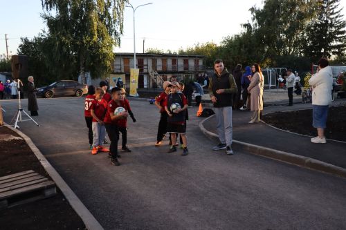 В Нурлате праздник двора отметили еще на одной дворовой территории