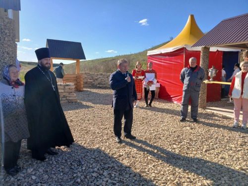 В Нурлатском районе открыли благоустроенный родник в честь Святого апостола Андрея Первозванного