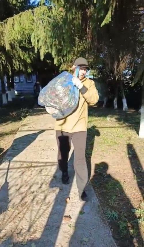 В ТОСе «Курмышский» продолжаются осенние субботники