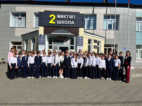 В школах Нурлата прошли торжественные посвящения в «Союз наследников Татарстана»