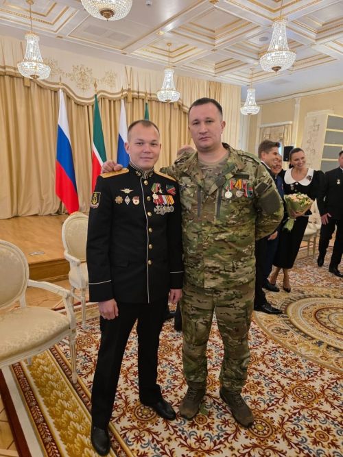 Нурлатец Ильмир Мушарапов награжден медалью за заслуги перед Татарстаном