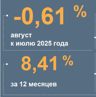 Инфляция в Татарстане демонстрирует пятимесячное снижение к августу 2025 г.