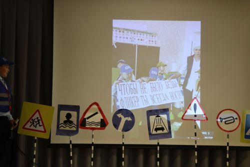 В Нурлате прошел фестиваль детских агитбригад по пропаганде безопасного дорожного движения
