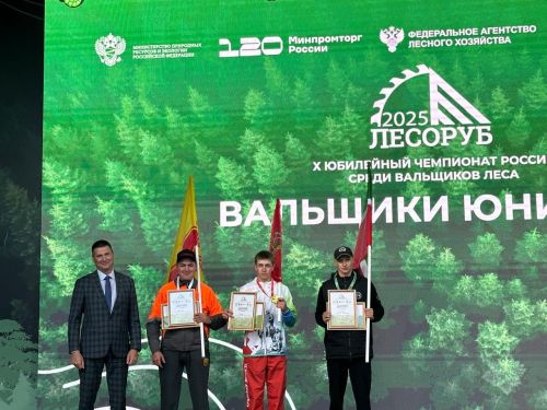 Чемпионат России «Лесоруб-2025»: команда Татарстана с нурлатскими лесниками стала абсолютными чемпионами