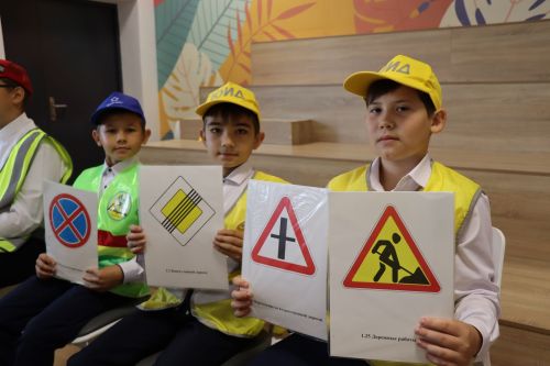 В Нурлате прошел фестиваль детских агитбригад по пропаганде безопасного дорожного движения