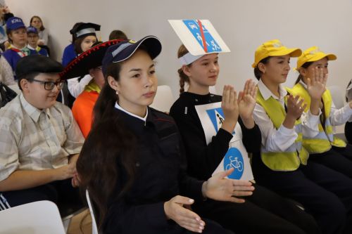В Нурлате прошел фестиваль детских агитбригад по пропаганде безопасного дорожного движения