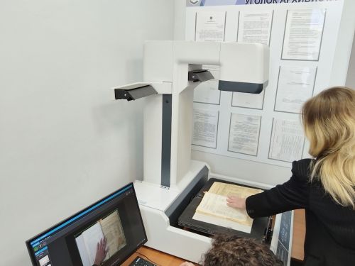Школьники из Средней Камышлы побывали в архиве Нурлатского района