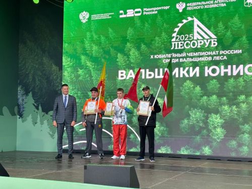 Чемпионат России «Лесоруб-2025»: команда Татарстана с нурлатскими лесниками стала абсолютными чемпионами
