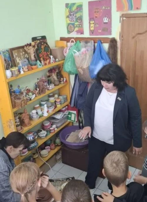 В мире культуры: мамыковские четвероклассники открыли для себя новые профессии