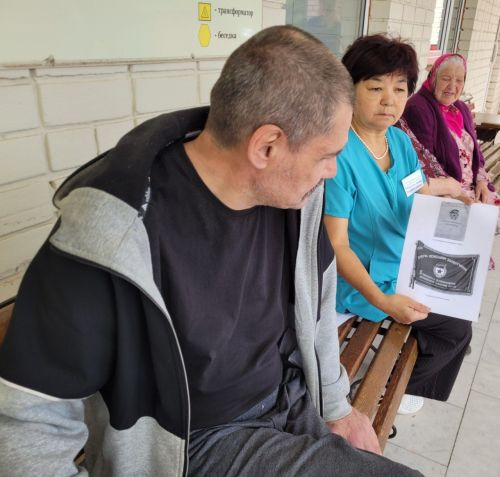 В Нурлатском доме-интернате состоялась встреча с сотрудниками Росгвардии