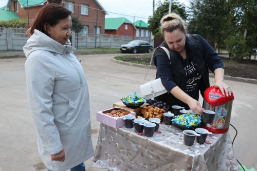 В Нурлате торжественно открыли новый двор по республиканской программе «Наш двор»