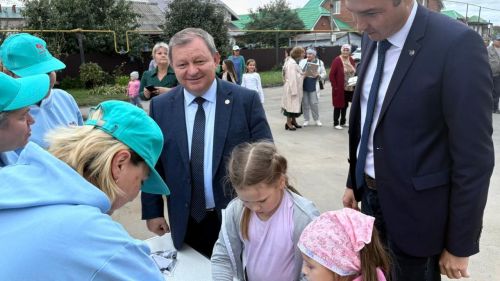 В Нурлате торжественно открыли новый двор по республиканской программе «Наш двор»