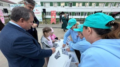 В Нурлате торжественно открыли новый двор по республиканской программе «Наш двор»