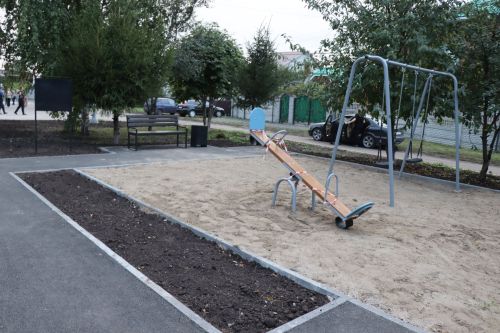 В Нурлате торжественно открыли новый двор по республиканской программе «Наш двор»