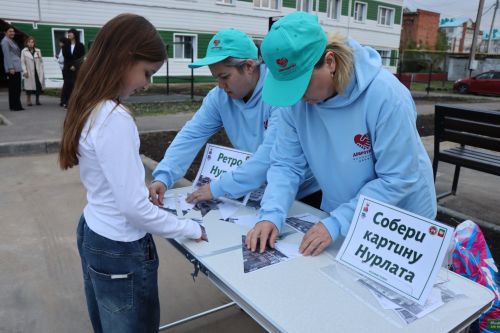 В Нурлате торжественно открыли новый двор по республиканской программе «Наш двор»