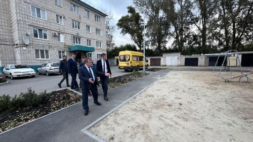 В Нурлате торжественно открыли новый двор по республиканской программе «Наш двор»