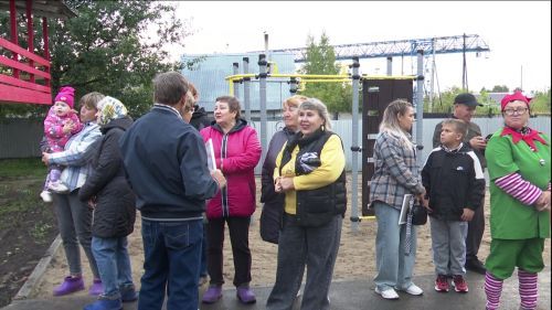 В Нурлате торжественно открыли дворы, обновленные благодаря республиканской программе «Наш двор»