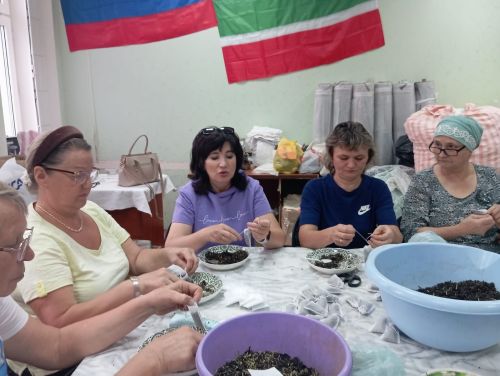 У волонтеров Нурлата прошел чайный день