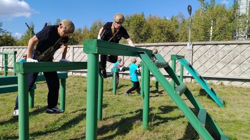 Юнармейцы Нурлата участвуют в тактической игре «Юнармия, вперёд!» в Казани