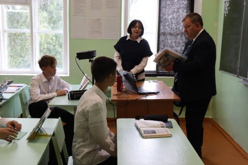 Экзам Губайдуллин посетил Нурлат с рабочим визитом