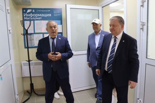 Экзам Губайдуллин посетил Нурлат с рабочим визитом